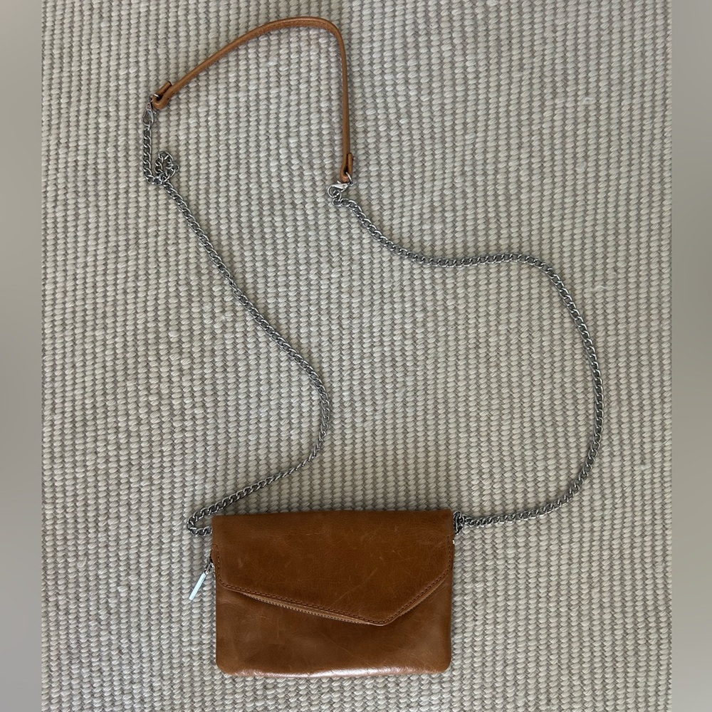 HOBO Convertible leather crossbody/clutch/handbag/wristlet. Festival ready!